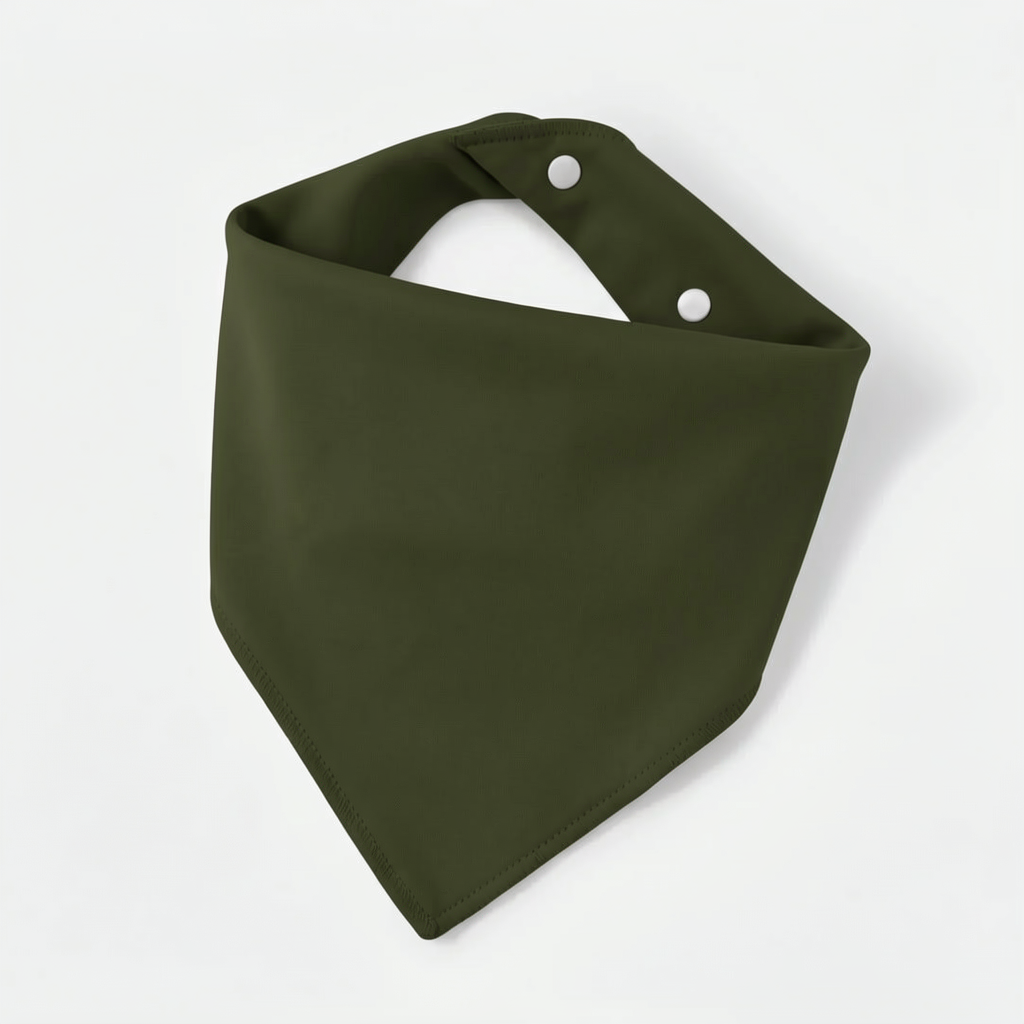 Solid Color Bamboo Bib