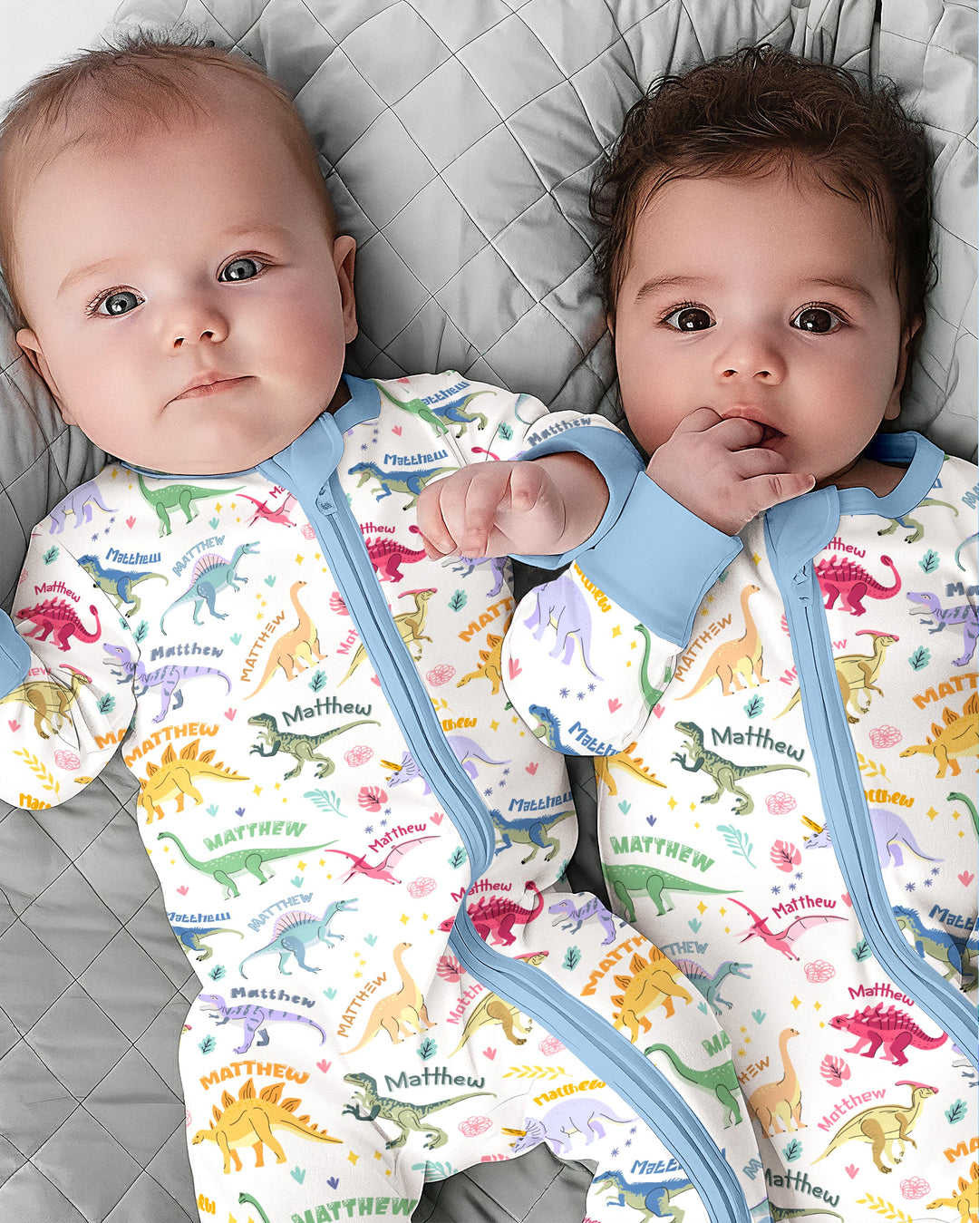 Dino Roar Custom Name Convertible Zippy