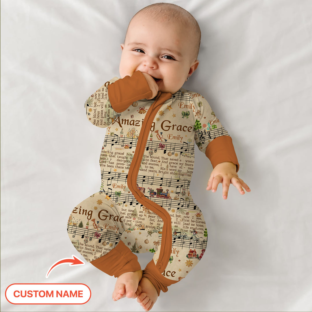 Amazing Grace Custom Name Convertible Zippy
