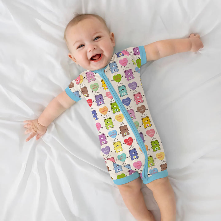 Rainbow Bears Affirmation Shorty Zippy