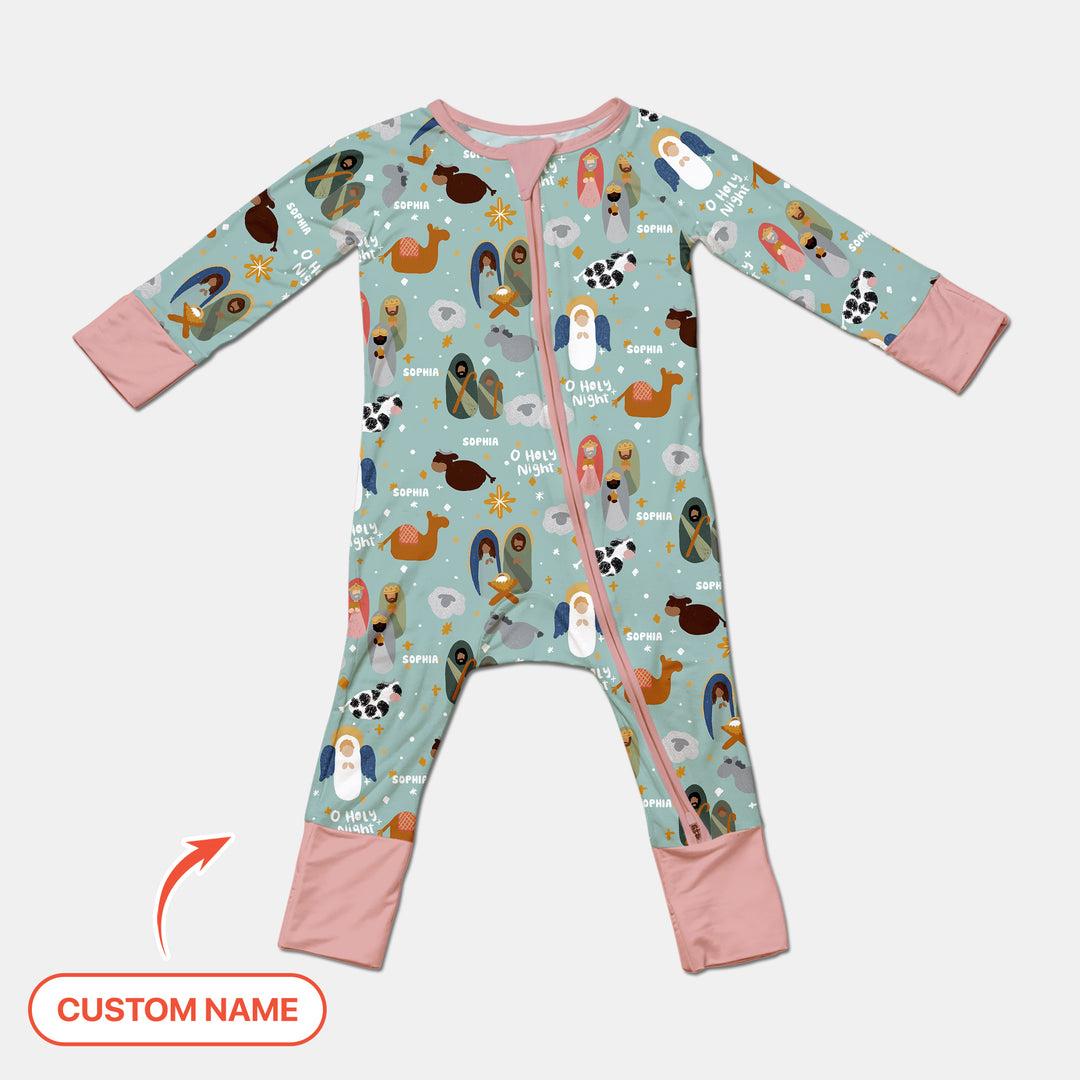 O Holy Night Custom Name Convertible Zippy