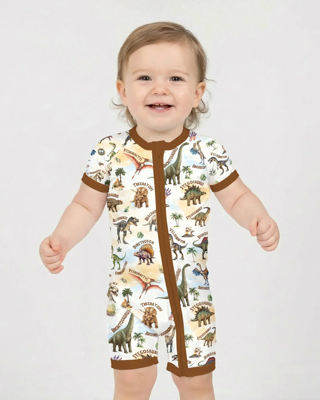 Dino Discovery Bamboo Shorty Zippy