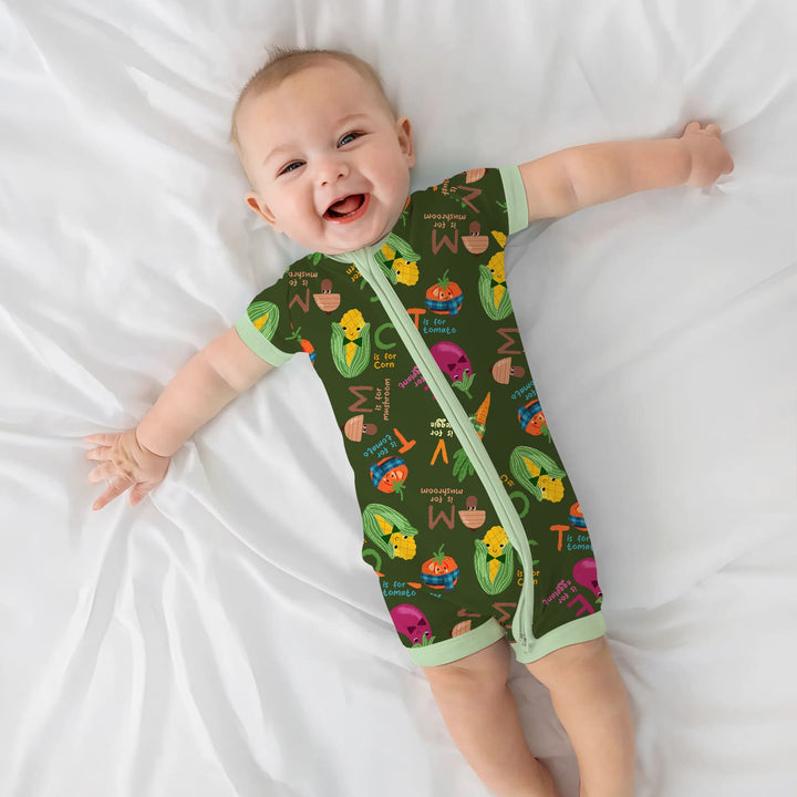 Veggie Letter Shorty Zippy