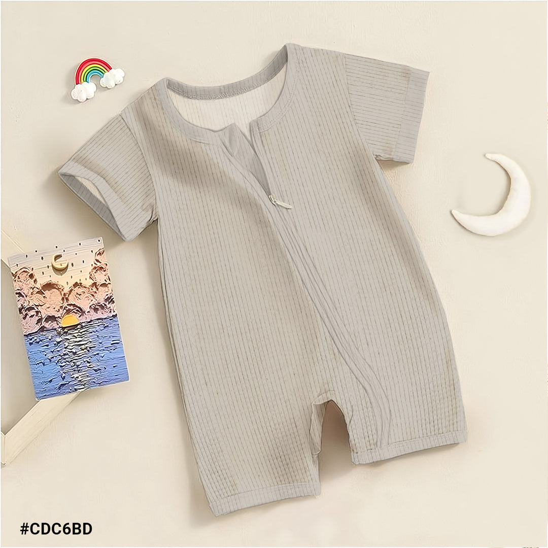 Oat Ribbed Bamboo Fabric Baby Clothing - Soft & Stretchy