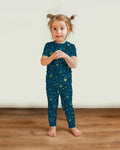 Firefly Evening Forest Bamboo Two Piece Short Sleeve Pajama Set