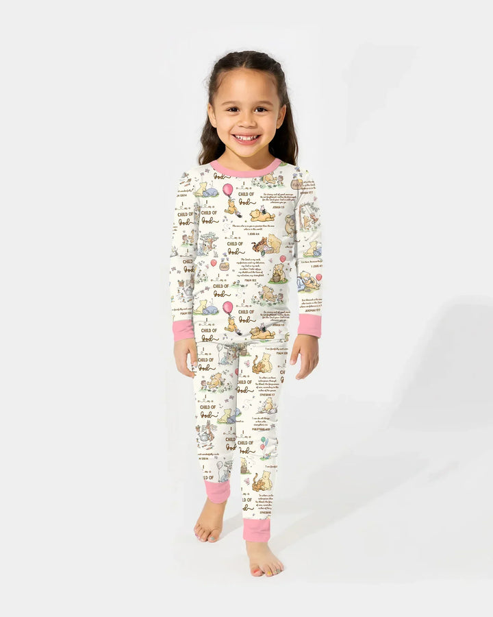 Child of God Whimsy Woodland Two Piece Long Sleeve Pajama Set