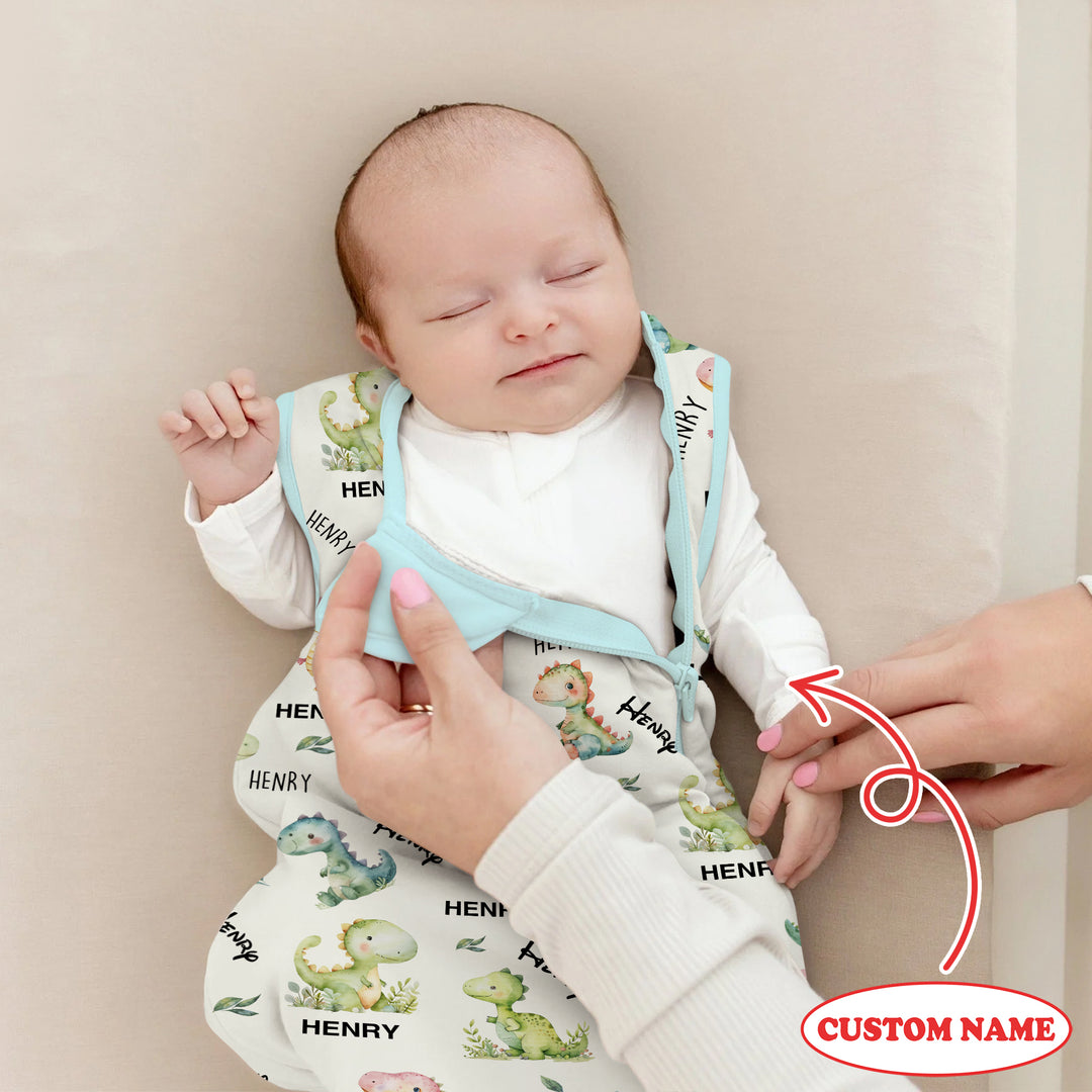 Dinosaur Custom Name Sleep Bag 1.0 TOG