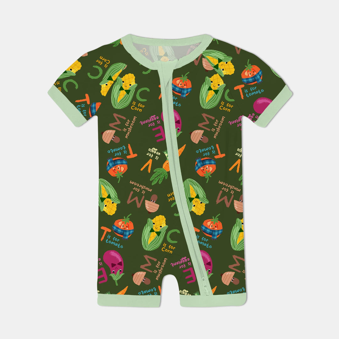 Veggie Letter Shorty Zippy