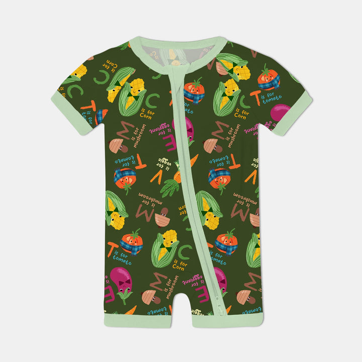 Veggie Letter Shorty Zippy