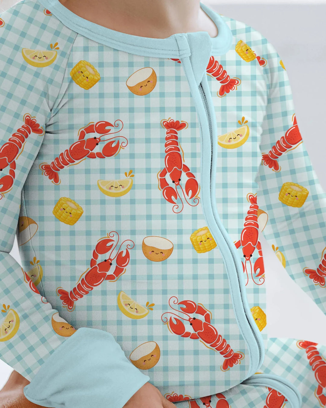 Preppy Crawfish Season Bamboo Convertible Zippy