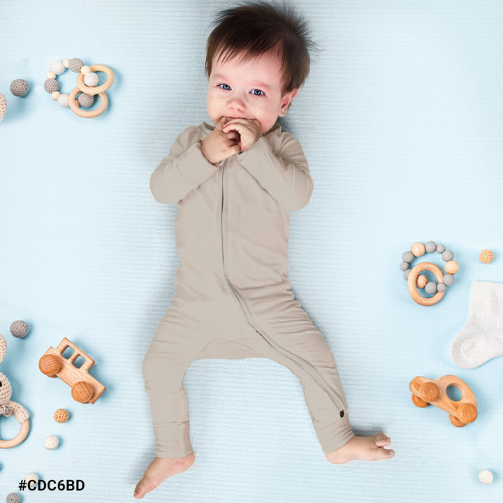 Oat color Bamboo Fabric Baby Clothing - Soft & Breathable