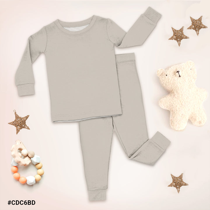 Oat color Bamboo Fabric Baby Clothing - Soft & Breathable