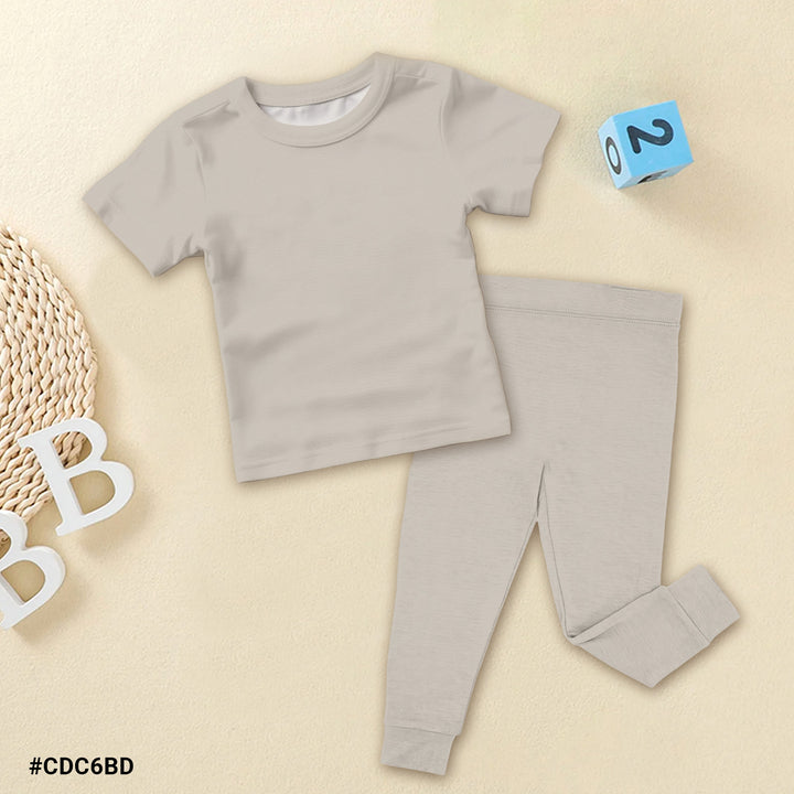 Oat color Bamboo Fabric Baby Clothing - Soft & Breathable