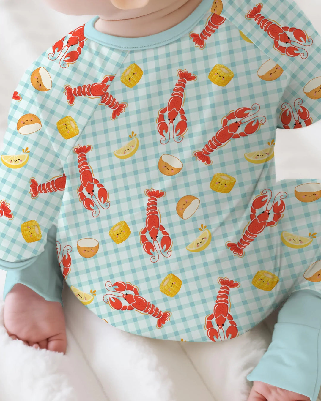 Preppy Crawfish Season Bamboo Convertible Zippy