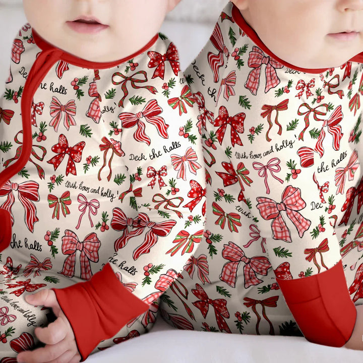 Coquette Christmas Bows Convertible Zippy