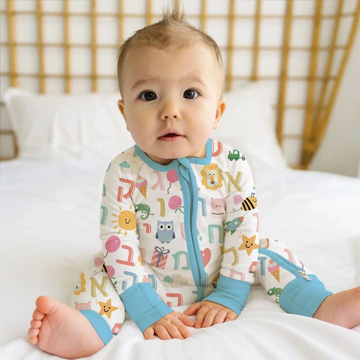 Hebrew Alphabet Convertible Zippy