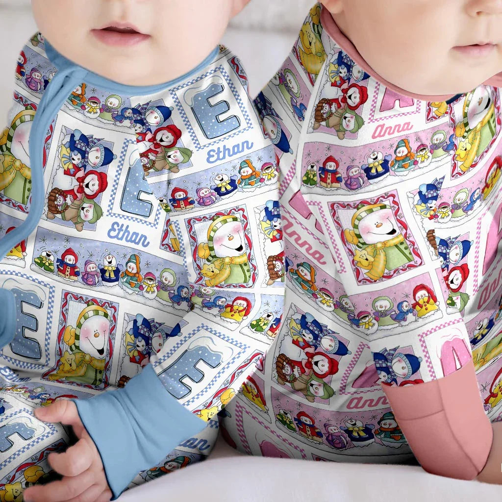 Gerippte Babykleidung mit individuellem Foto - Weich &amp; Skizzenhaft