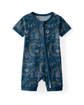 Catching Fireflies Bamboo Shorty Zippered Romper