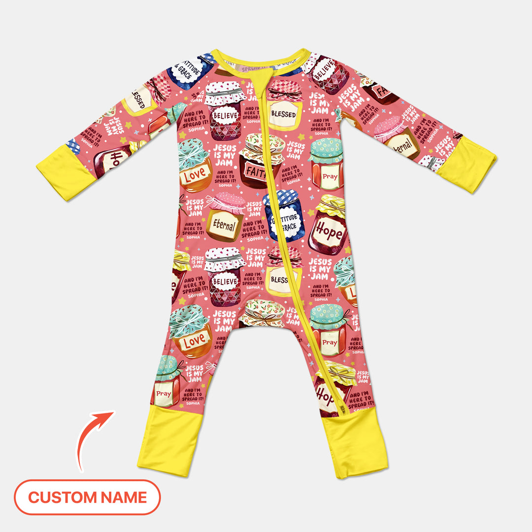 Jesus Is My Jam Custom Name Convertible Zippy
