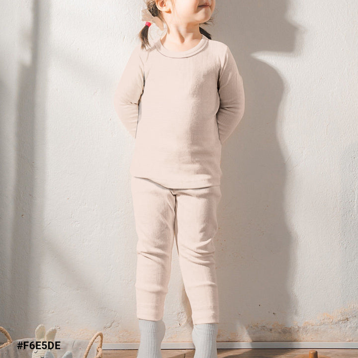 Blush Ribbed Bamboo Fabric Baby Clothing - Soft & Stretchy