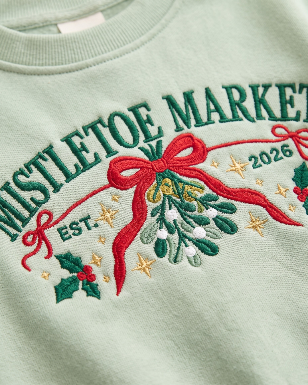 Sweatshirt mit Rundhalsausschnitt aus Bambusfaser