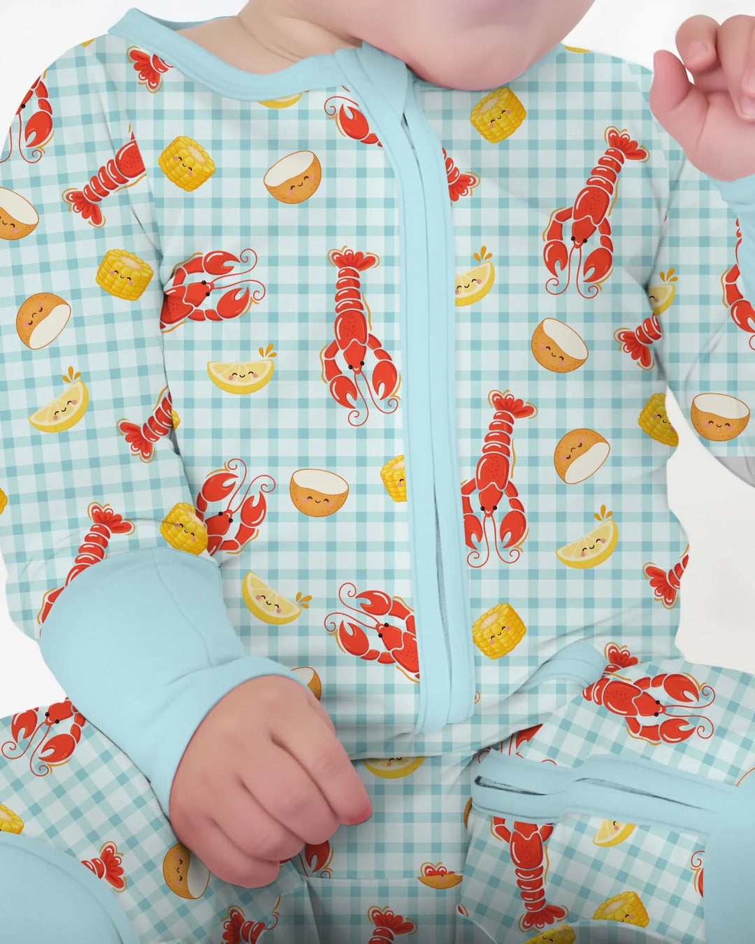 Preppy Crawfish Season Bamboo Convertible Zippy