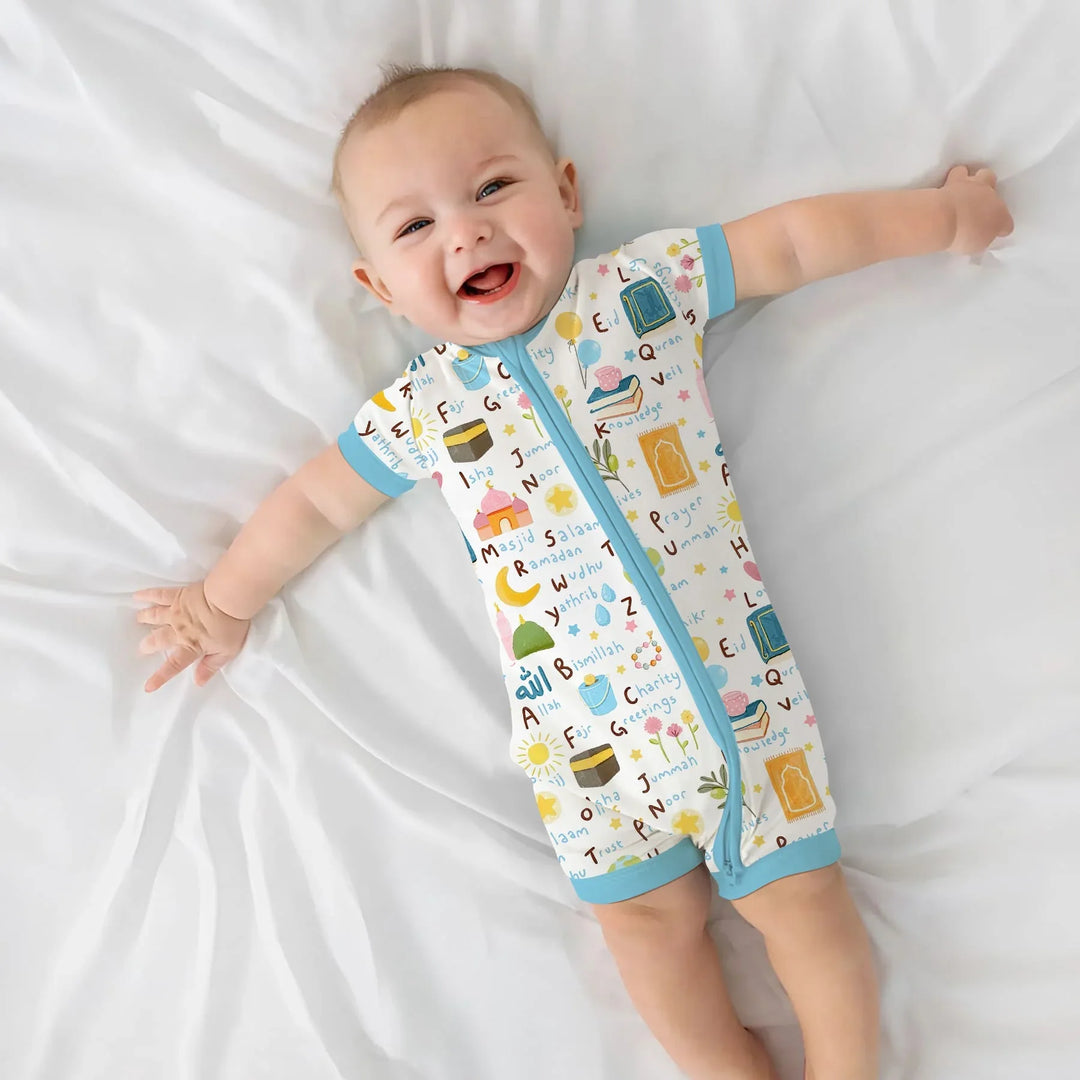 Islamic Alphabet Shorty Zippy