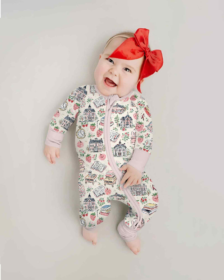 Coquette Strawberry School Days Bamboo Convertible Zippy