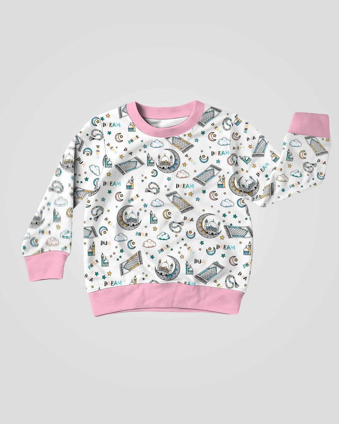 Dua, Dhikr, Dream Matching Family Crewneck Sweatshirt