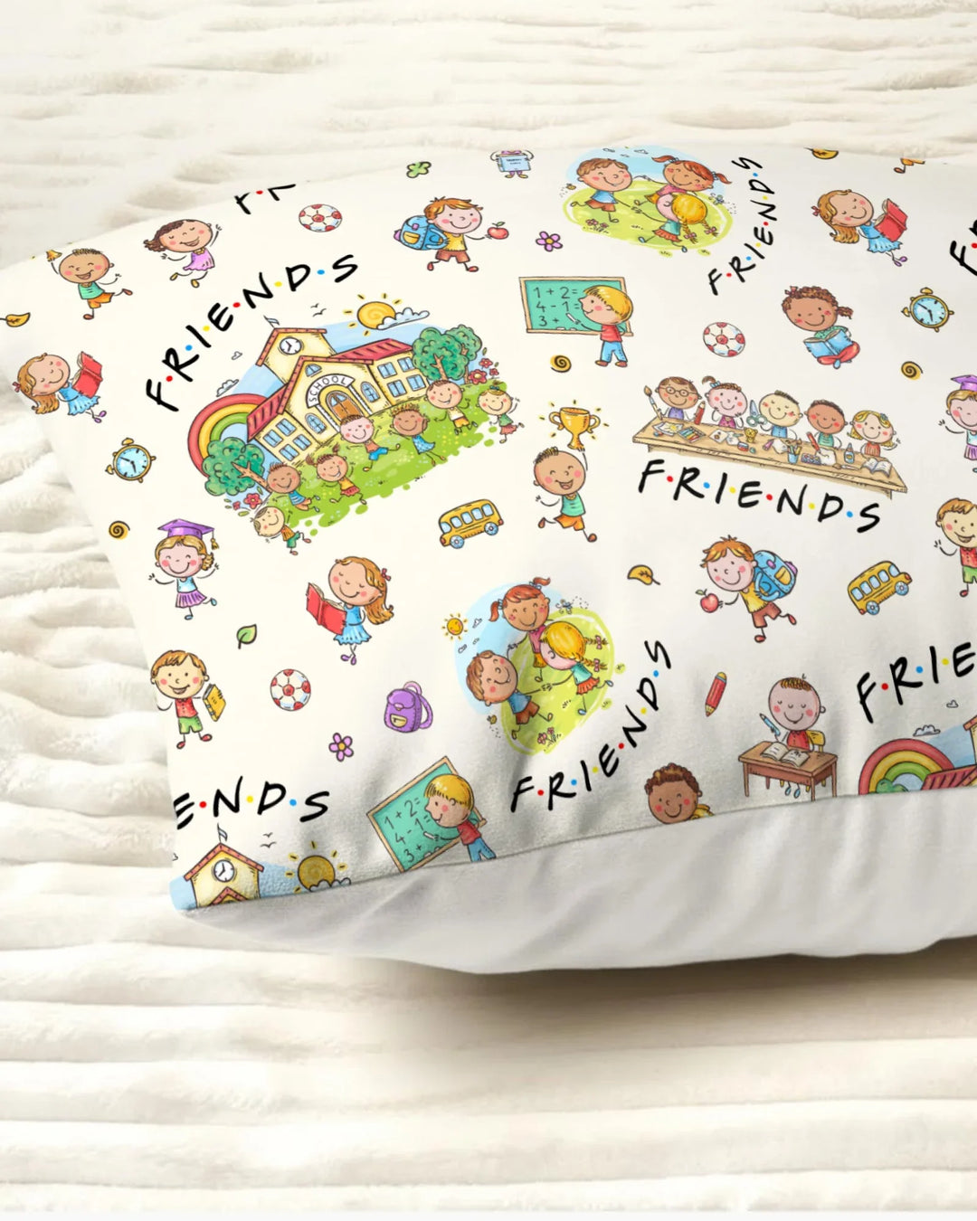 School Friends Forever Bamboo Pillow Case