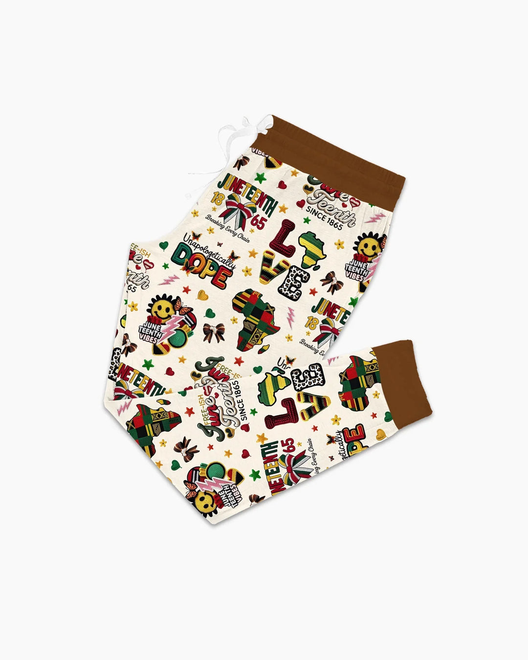 Juneteenth Breaking Every Chain Bamboo Women Pajama Set