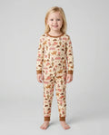 Coquette Cowgirl Lil Bit Rowdy Two Piece Long Sleeve Pajama Set