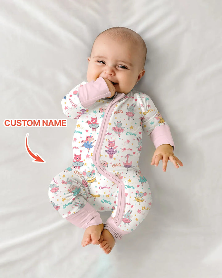 Gerippte Babykleidung mit individuellem Foto - Weich &amp; Skizzenhaft