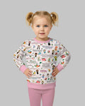 Katholische Heiligenzitate Bambus-Rundhals-Sweatshirt
