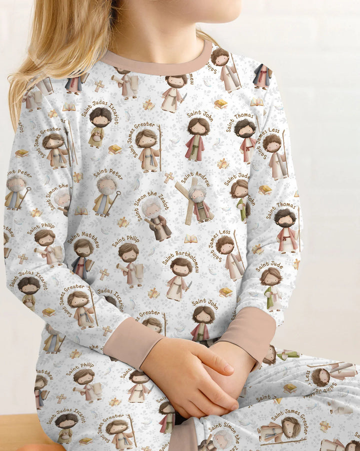 The 12 Apostles Bamboo Two Piece Long Sleeve Pajama Set