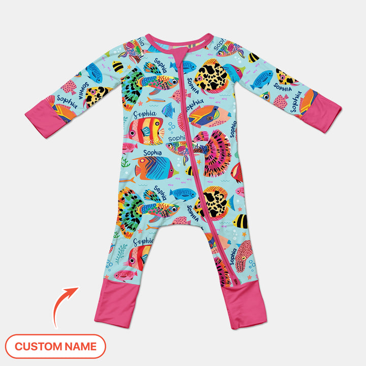Custom Name Fish Dream Convertible Zippy