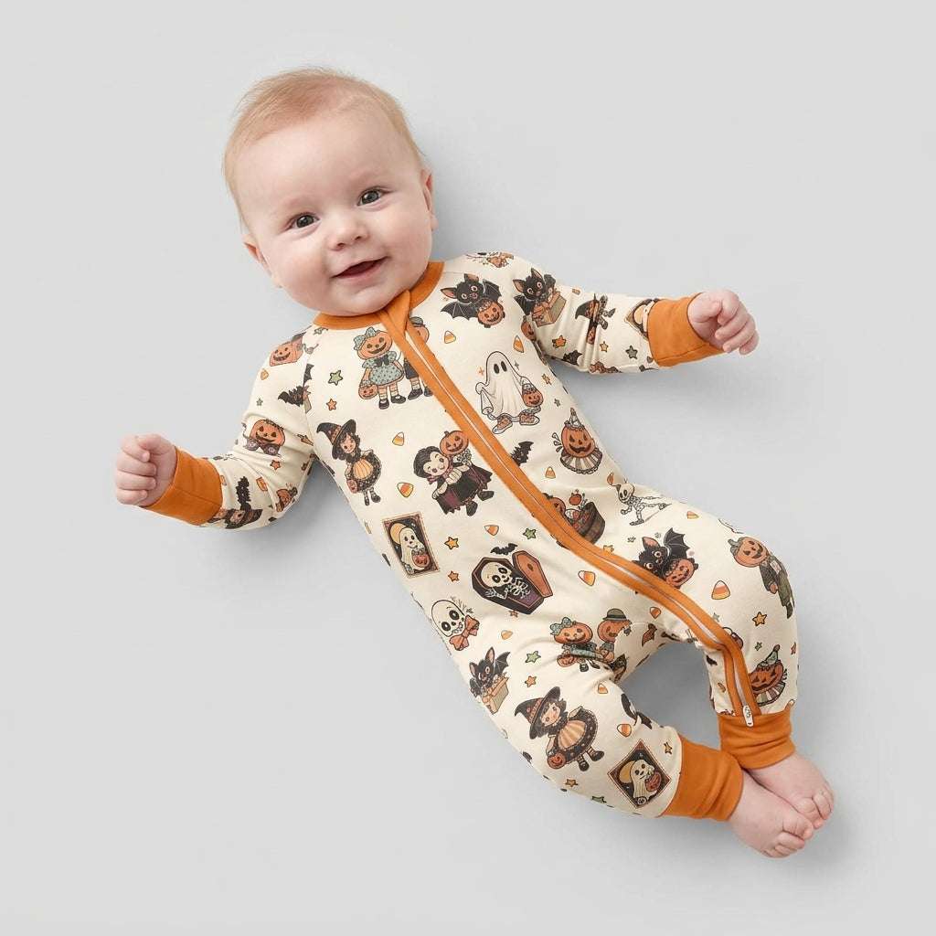 Vintage Halloween Bamboo Convertible Zippy