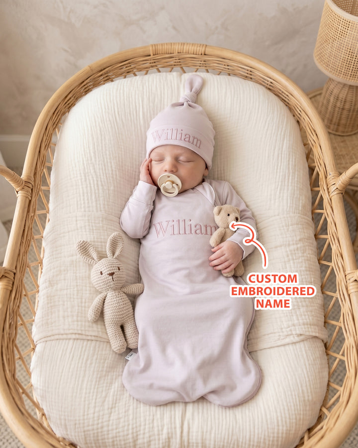 Personalized Embroidered Bamboo Welcome Home Bundle
