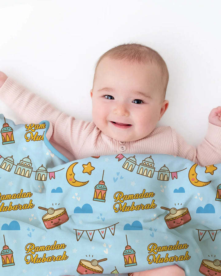 Ramadan Mubarak Blanket