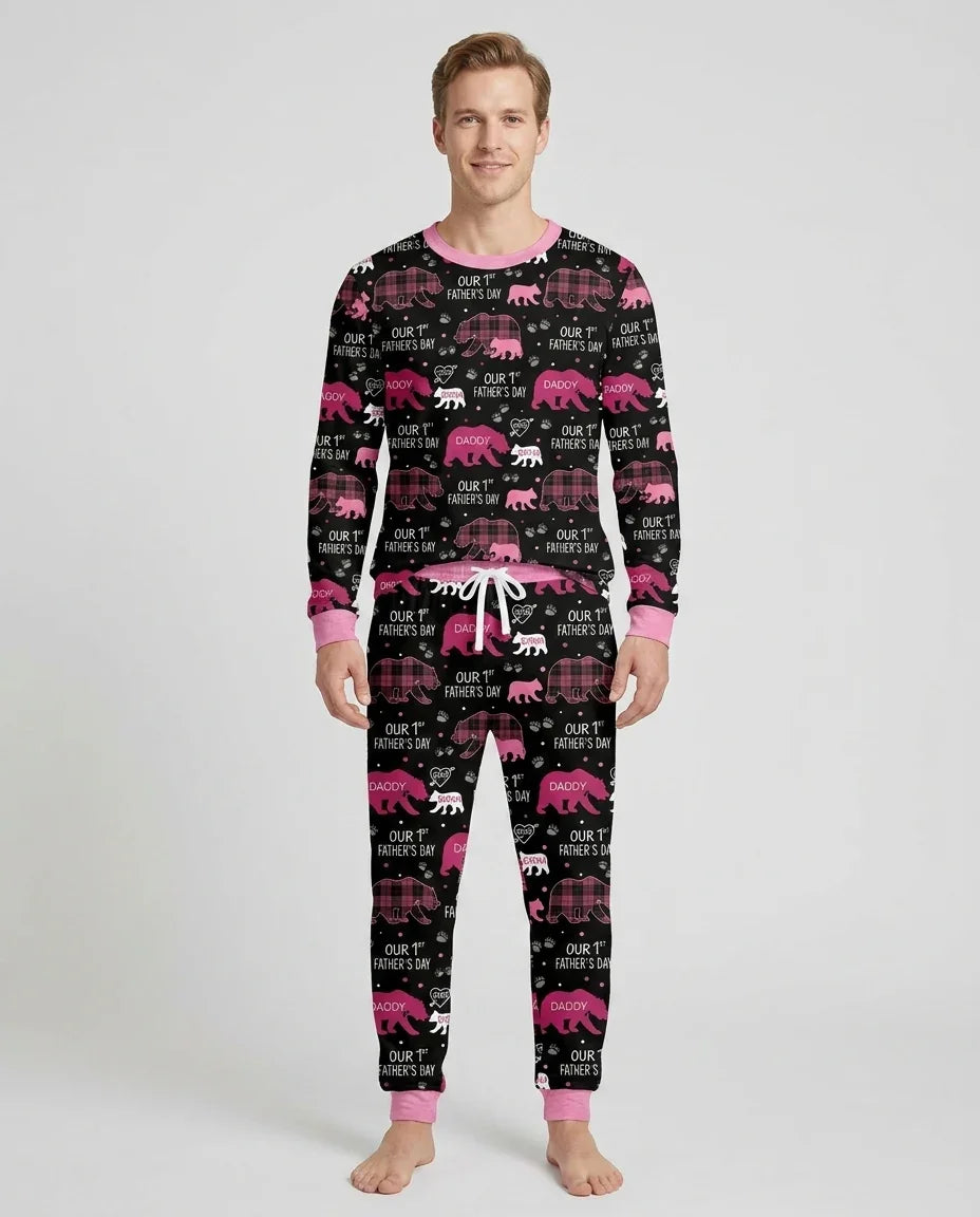 Vorlage Benutzerdefiniertes Herren-Pyjama-Set
