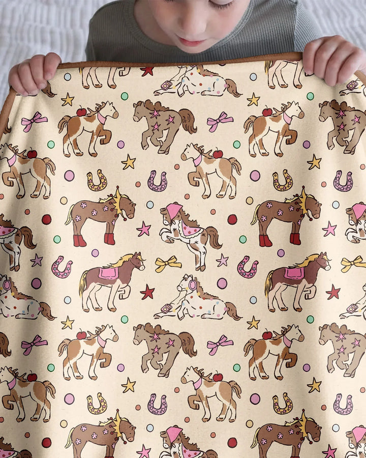 Lil' Buckaroo Bamboo Blanket