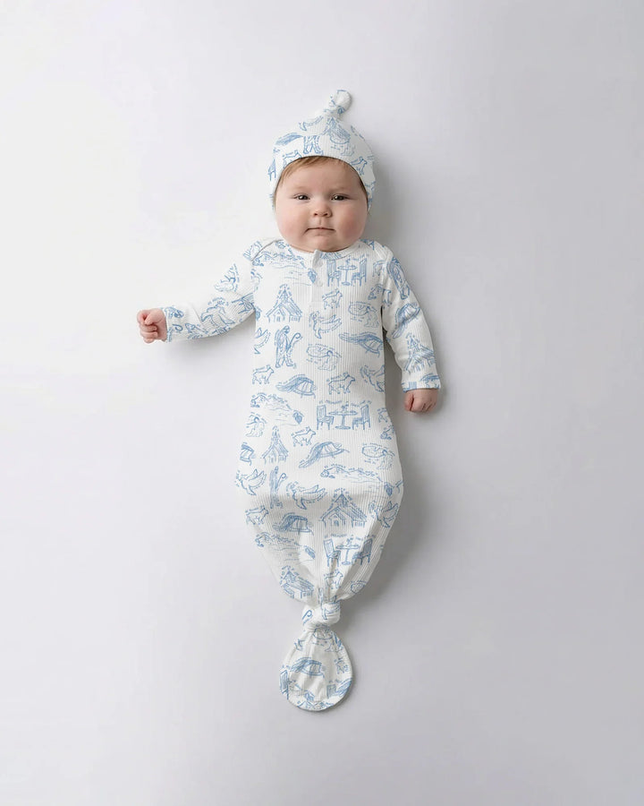 Psalm 23 Sketch Bamboo Knot Gown