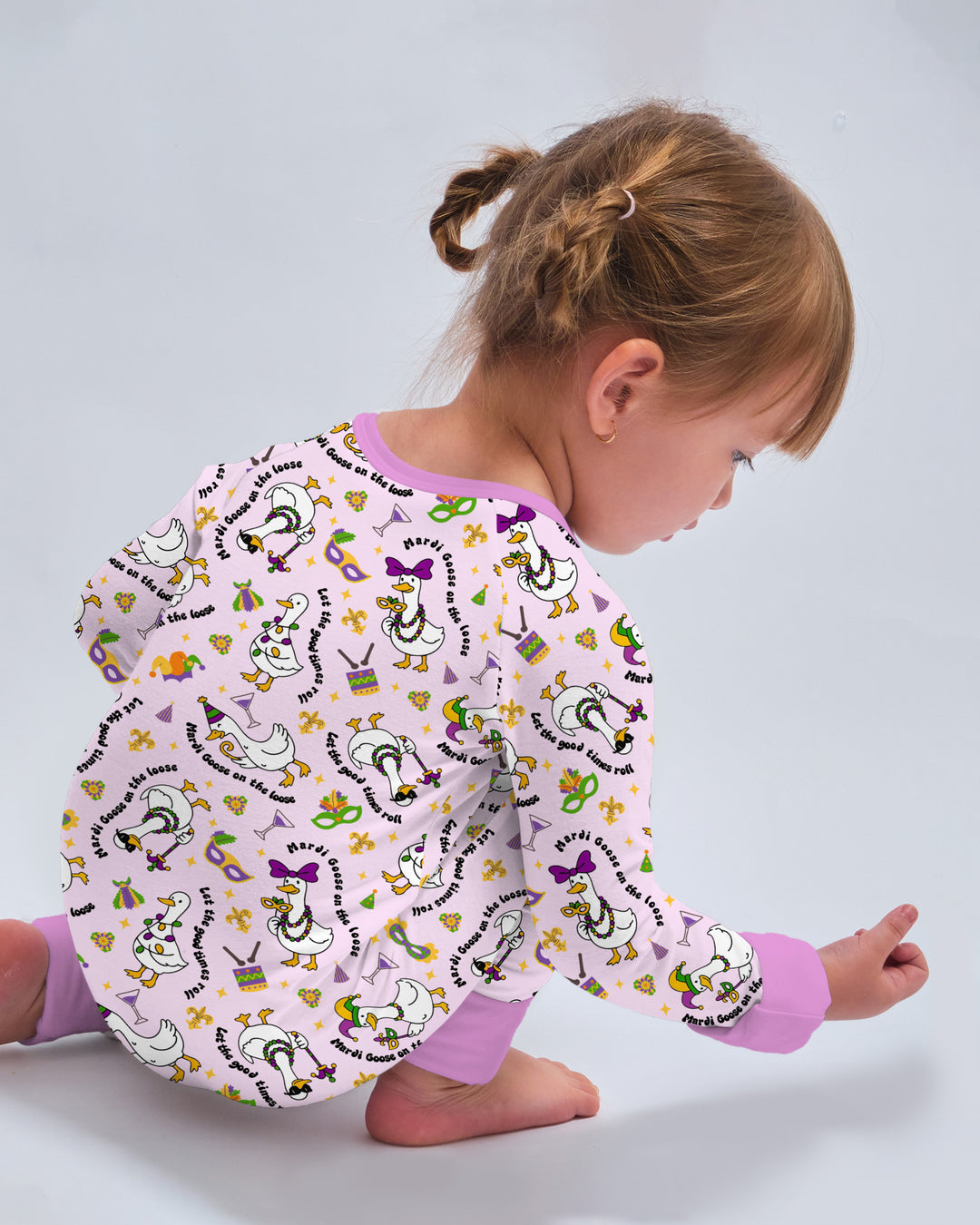 Mardi Gras Silly Goose Convertible Zippy