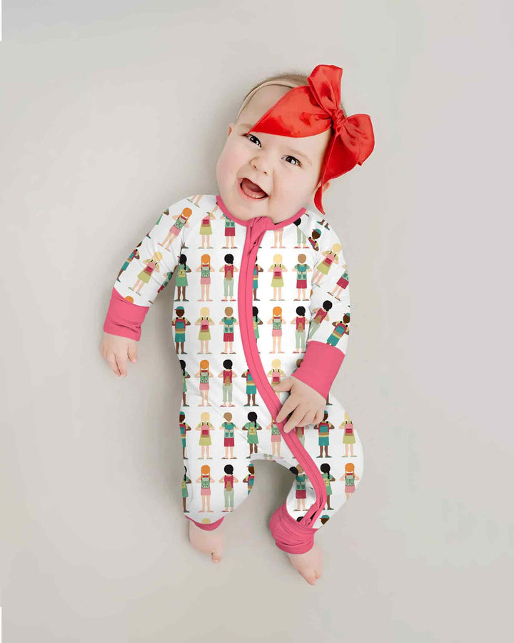 Little Friends Everywhere  Bamboo Convertible Zippy