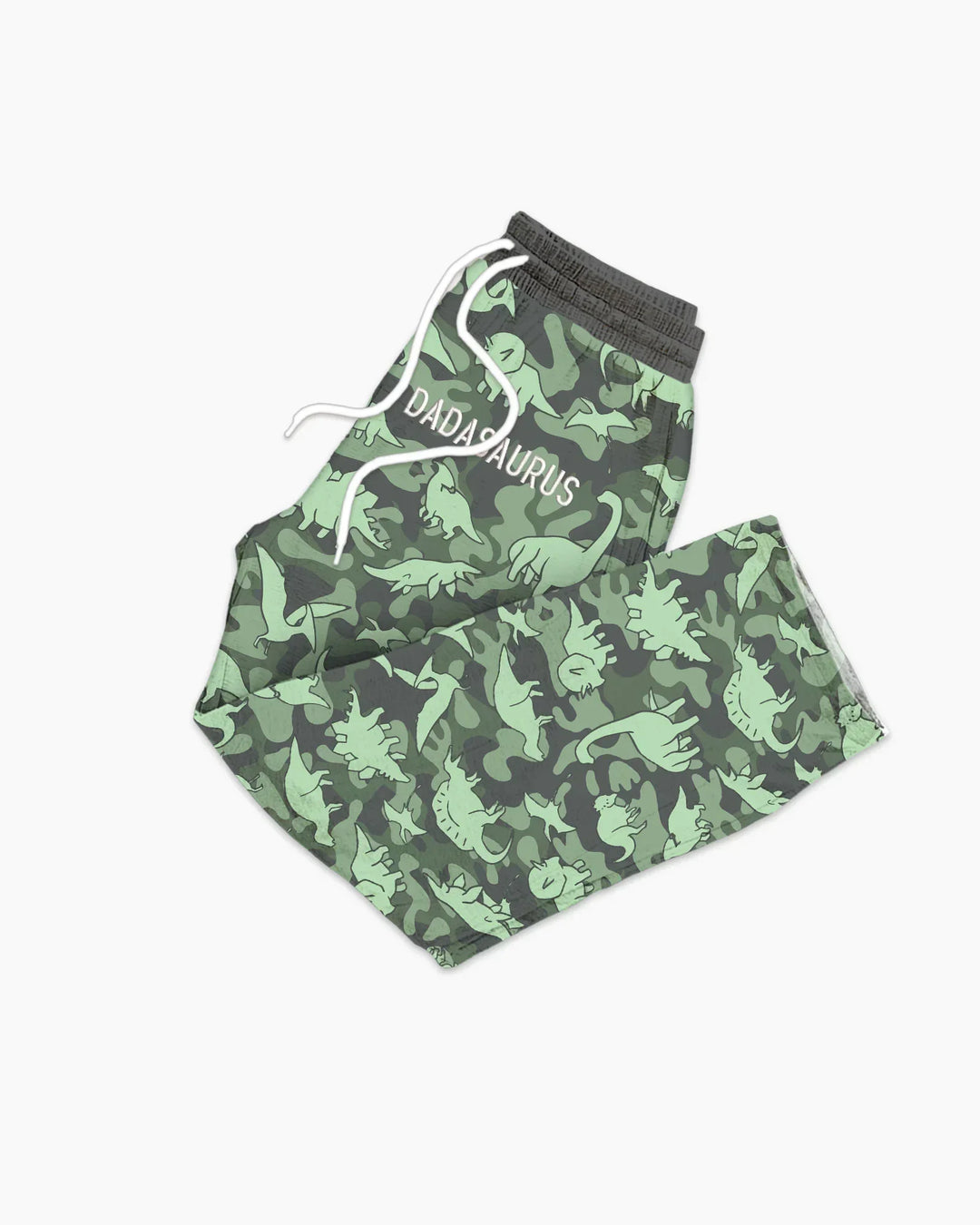 Embroidered Matching With Dadasaurus Bamboo Men's Pajama Set
