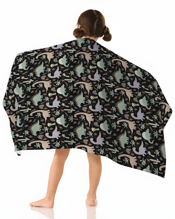 Marine Jurassic Dschungel Bambus Badeponcho