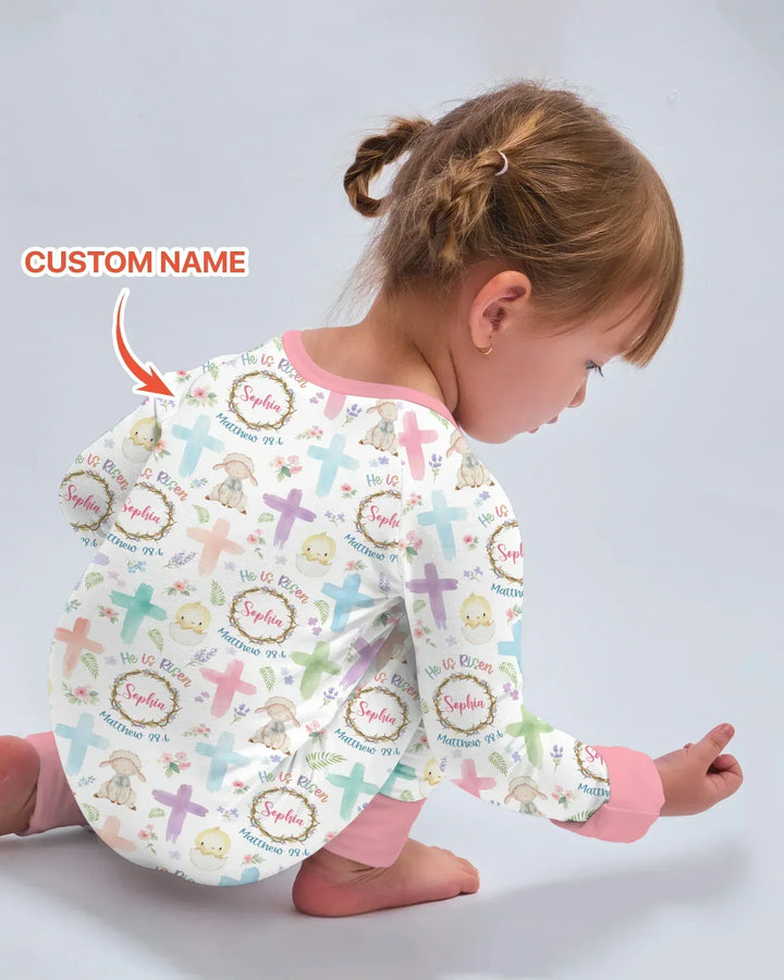 He Is Risen Personalized Convertible Zippy