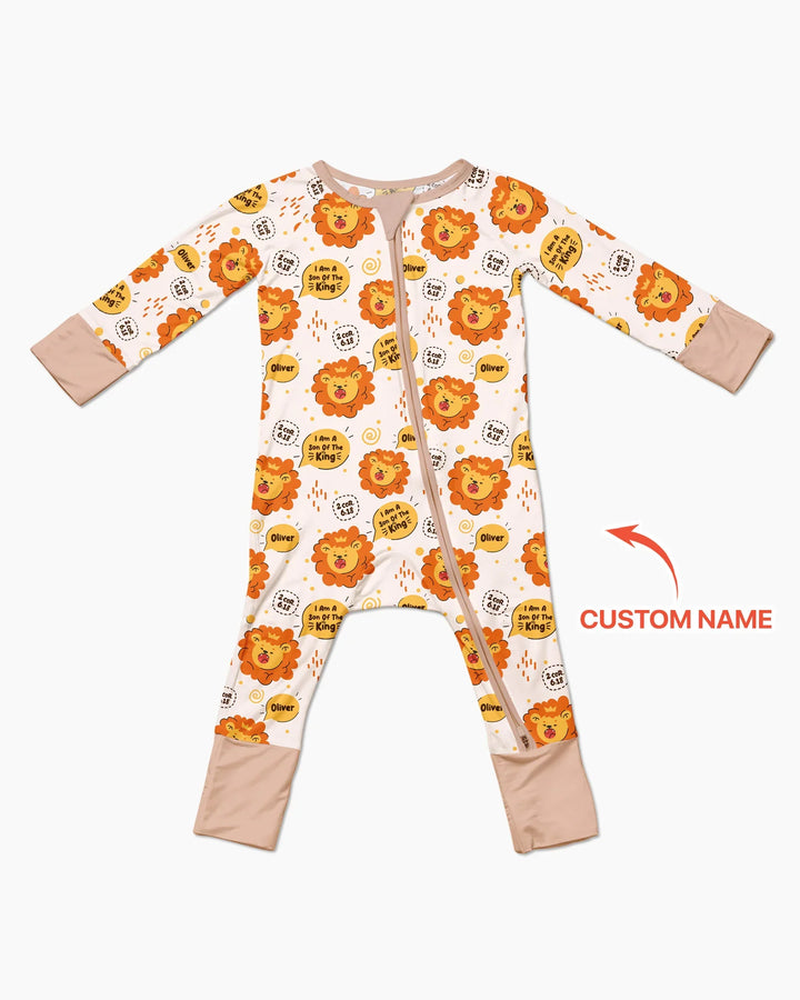 I Am A Son Of The King Custom Name Convertible Zippy