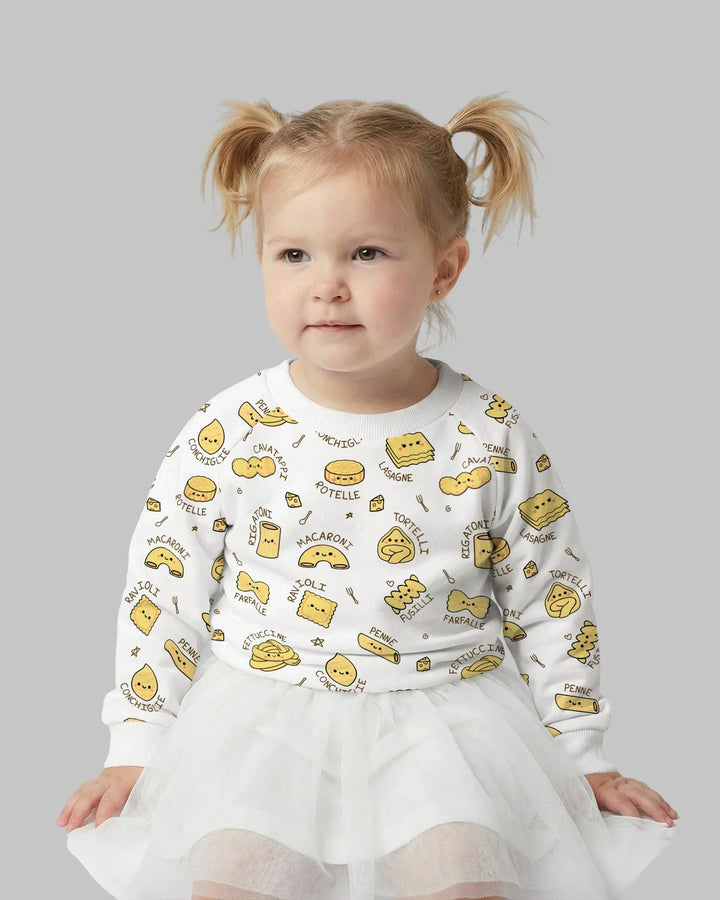 Kawaii Pasta Crewneck Sweatshirt