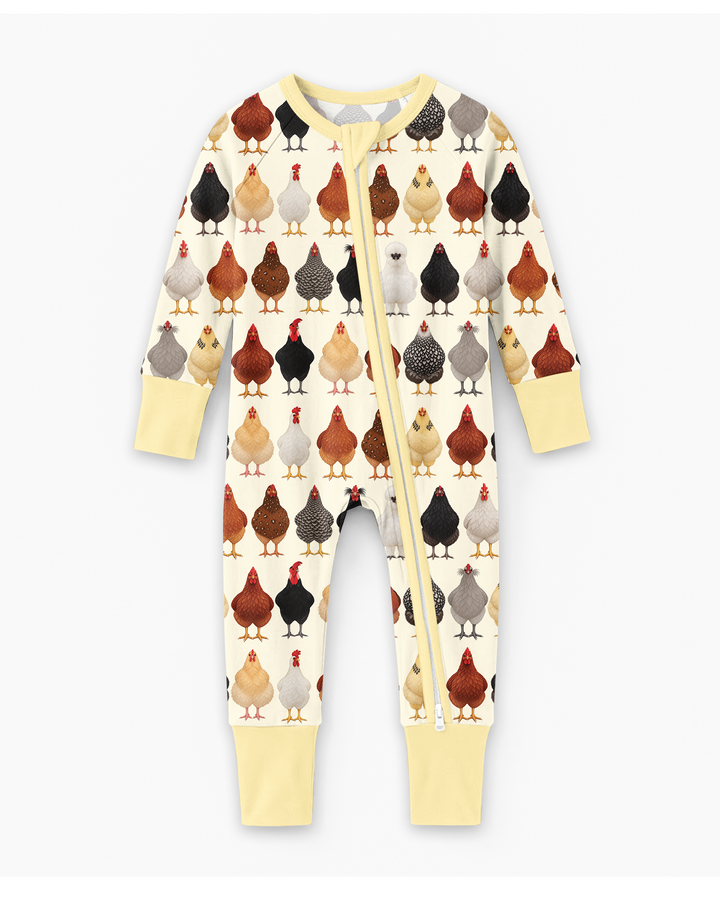 Cluckin' Cute Bamboo Convertible Zippy